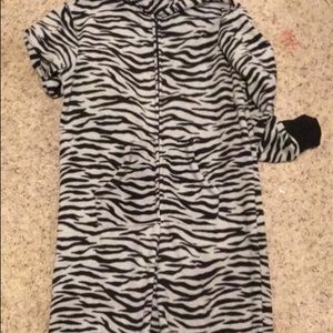 Zebra onesie
